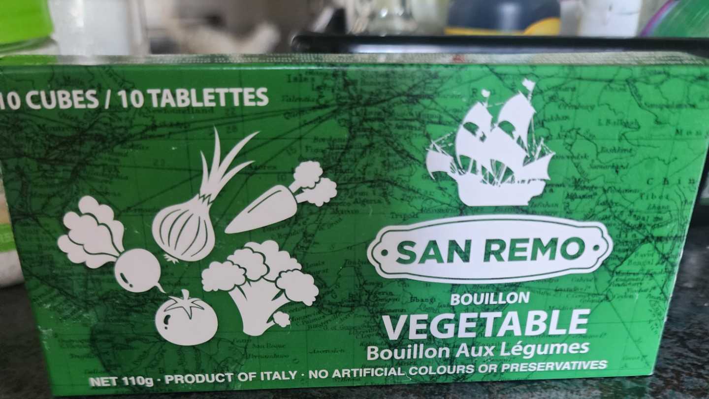 Vegetable bouillon