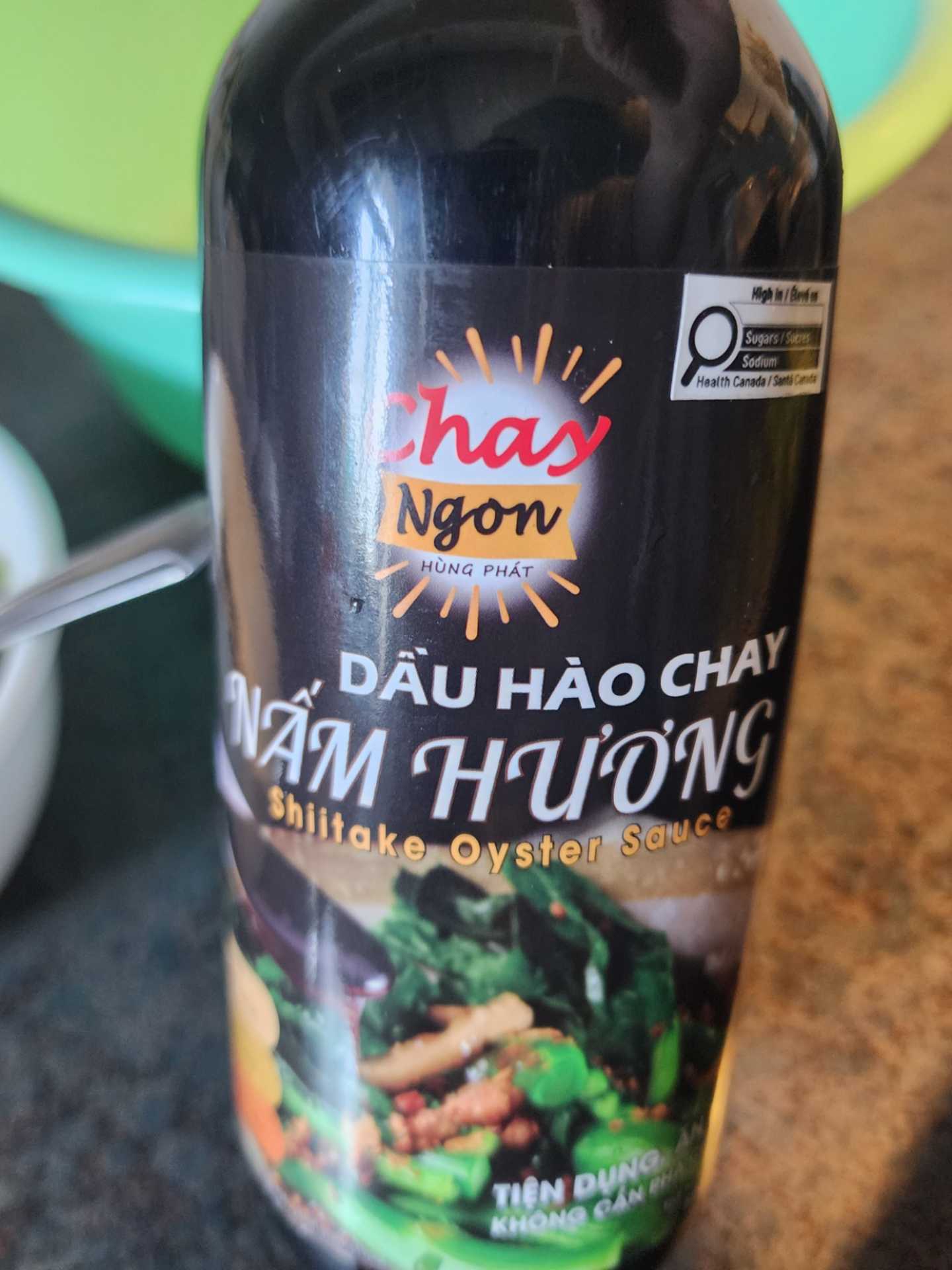 Vegetarian Shiitake oyster sauce