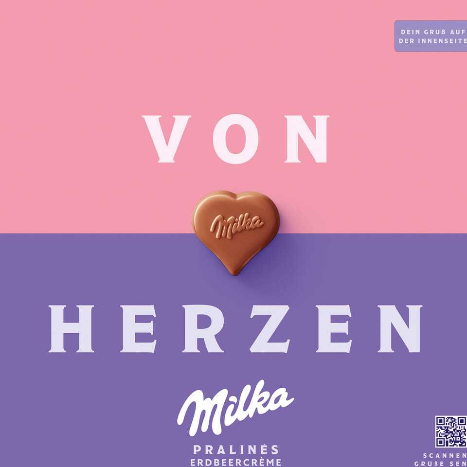 I Love Milka - Erdbeercreme