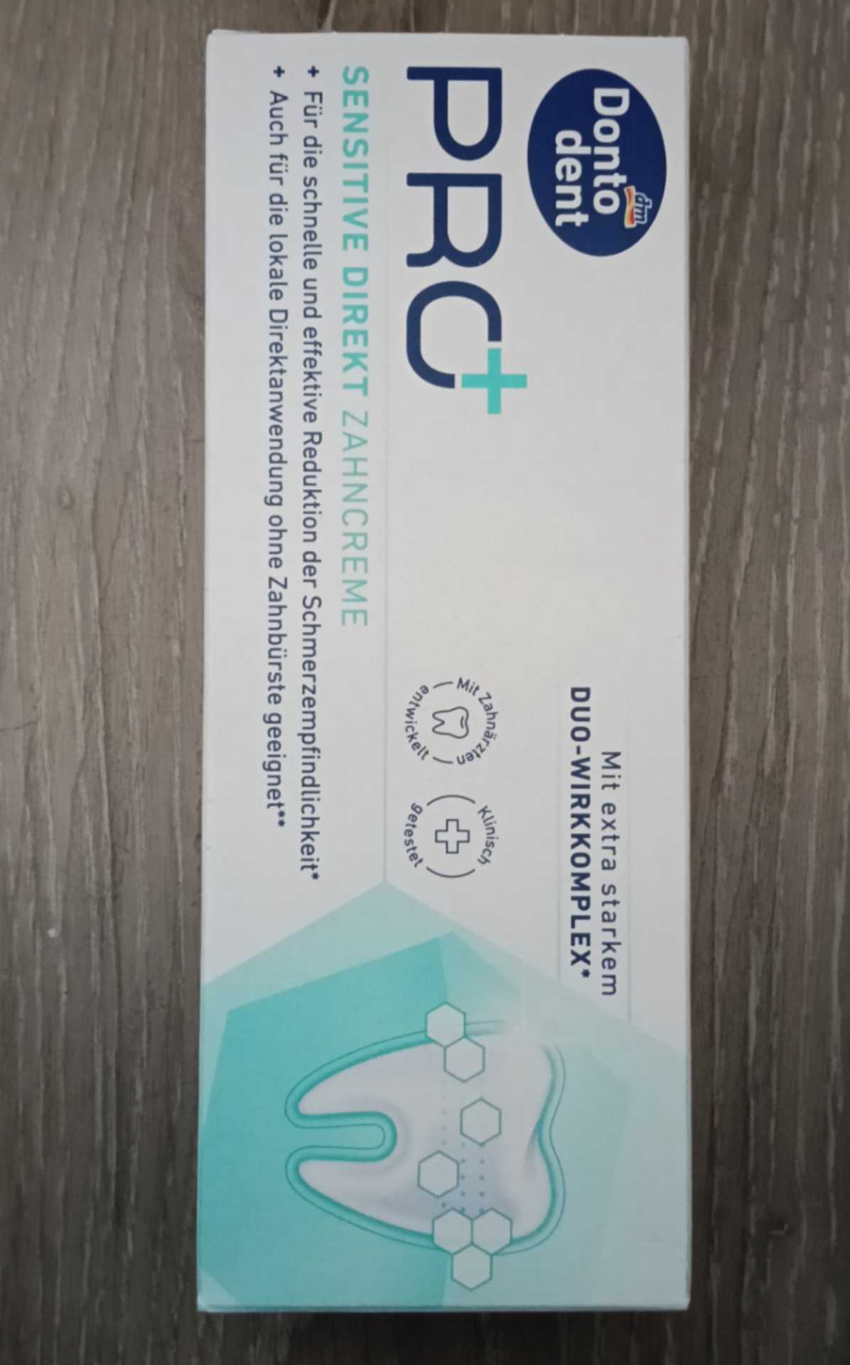 Pro+ sensitive direkt Zahncreme