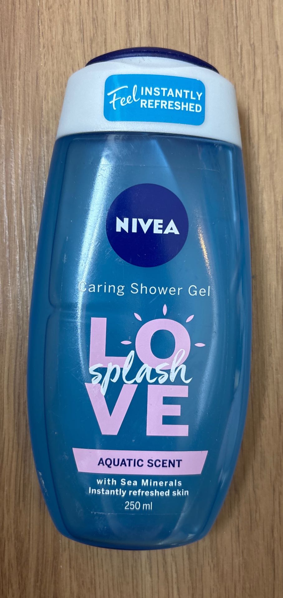 Nivea caring shower gel