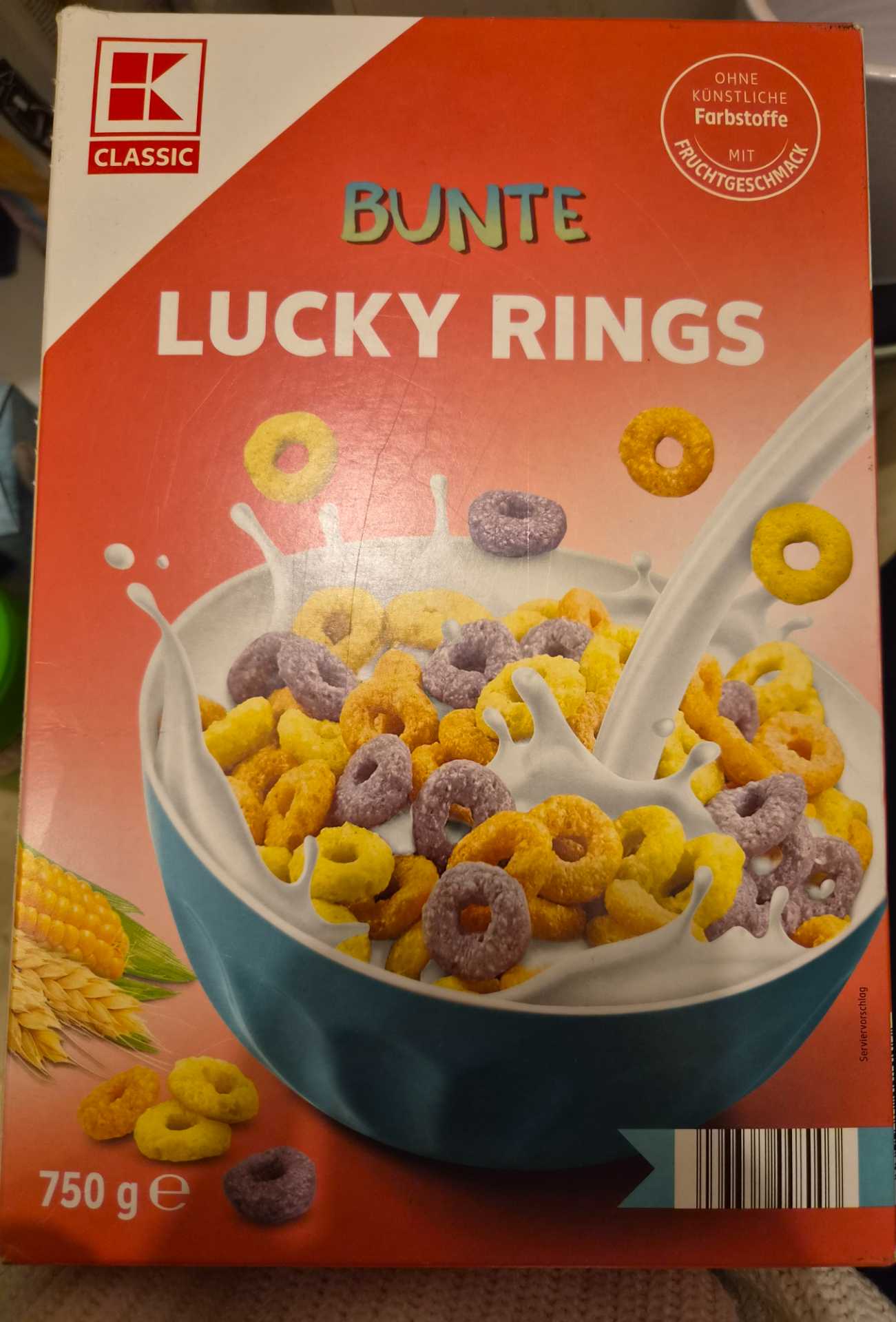 Bunte Lucky Rings