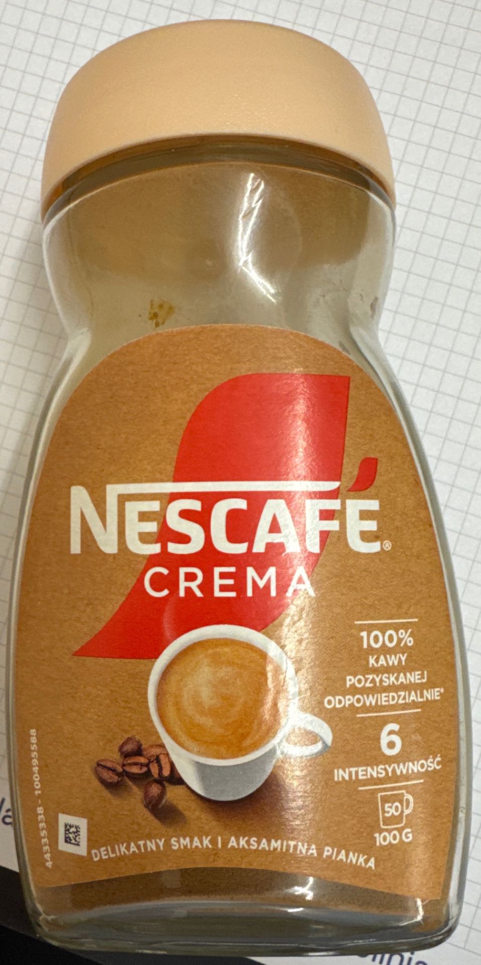 Kawa rozpuszczalna crema 100g