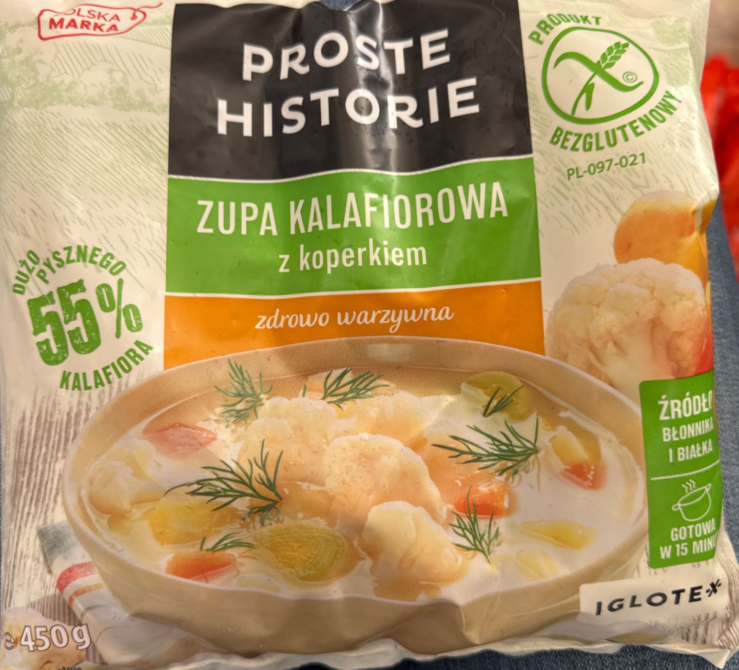 Zupa kalafiorowa z koperkiem