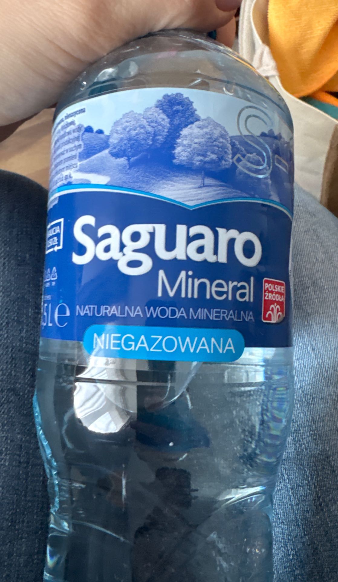 Woda mineralna n/gaz