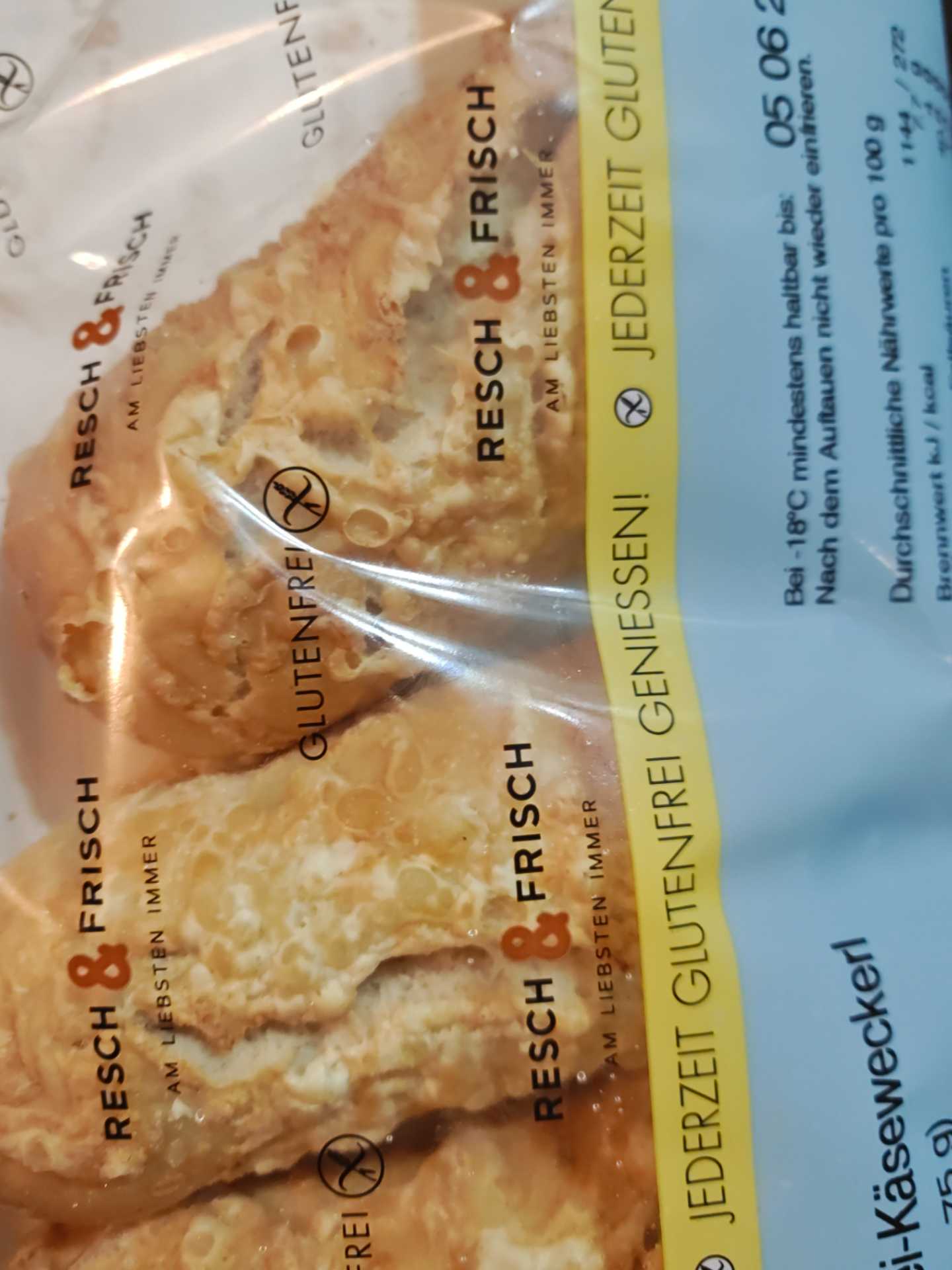 Käsewecken glutenfrei