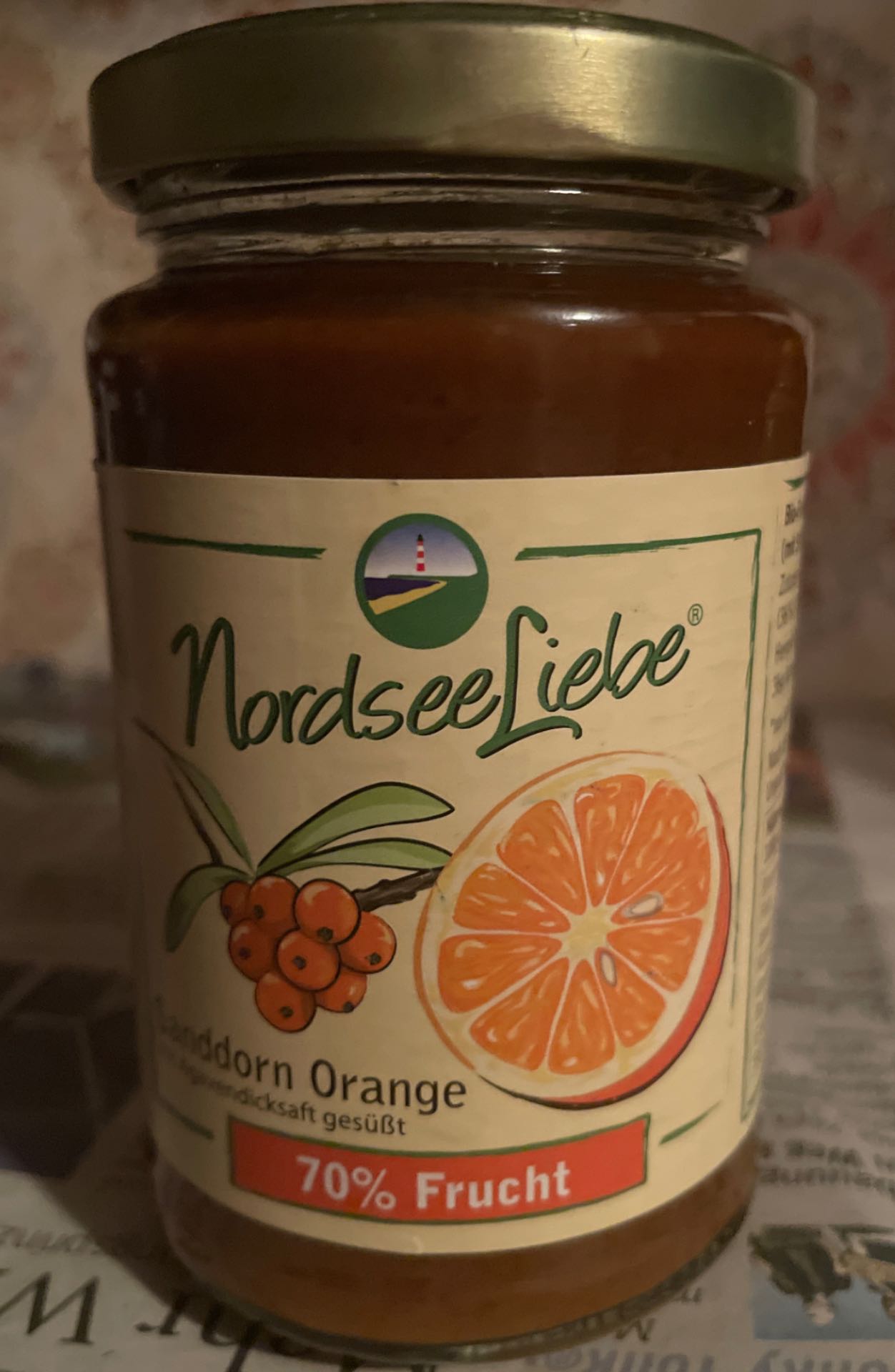 Sanddorn-Orange Konfitüre