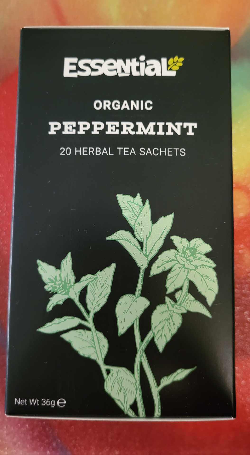 Organic Peppermint Tea Sachets