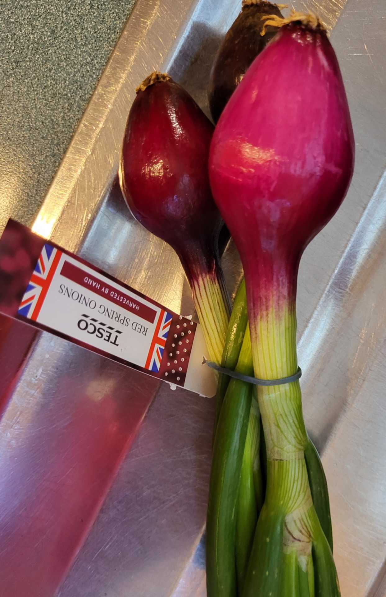 Red Spring Onions