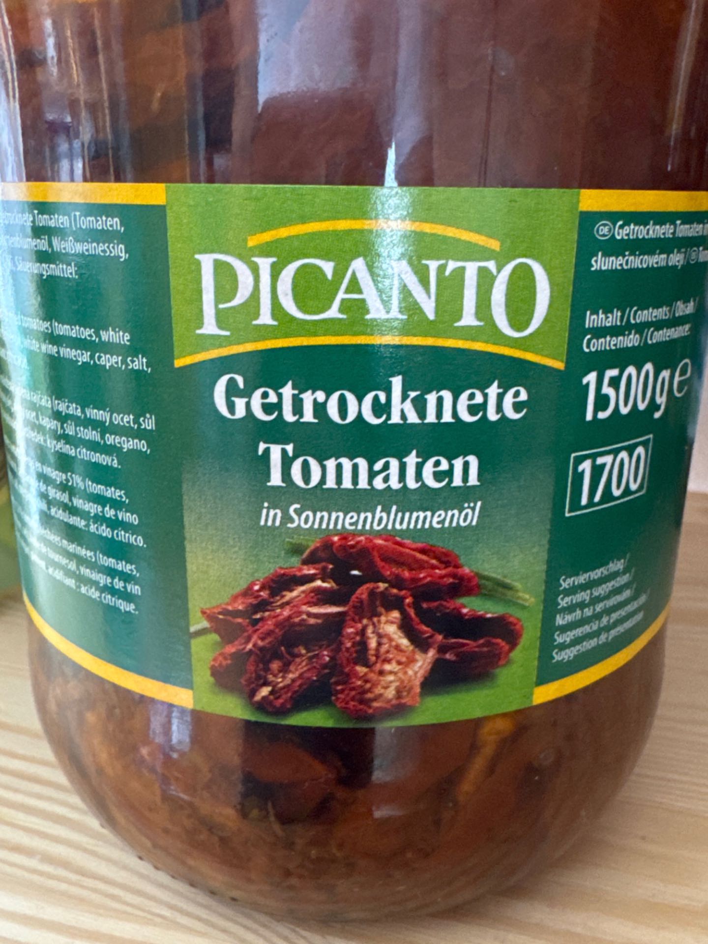 Picanto getrocknete Tomaten in Öl