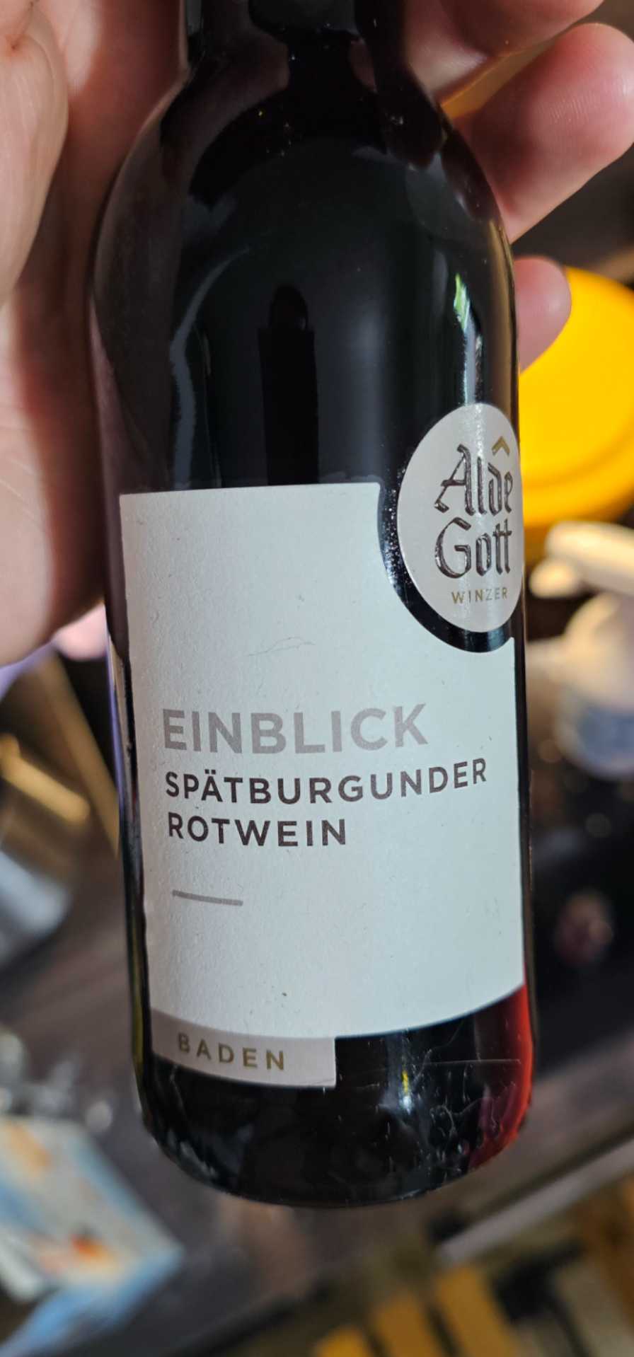 Spätburgunder Rotwein