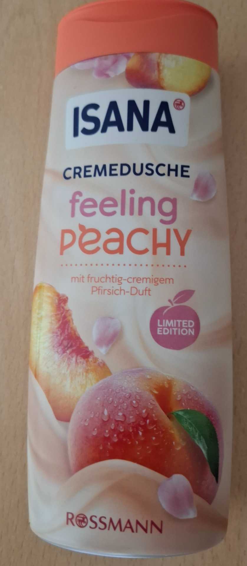 Feeling peachy Cremedusche