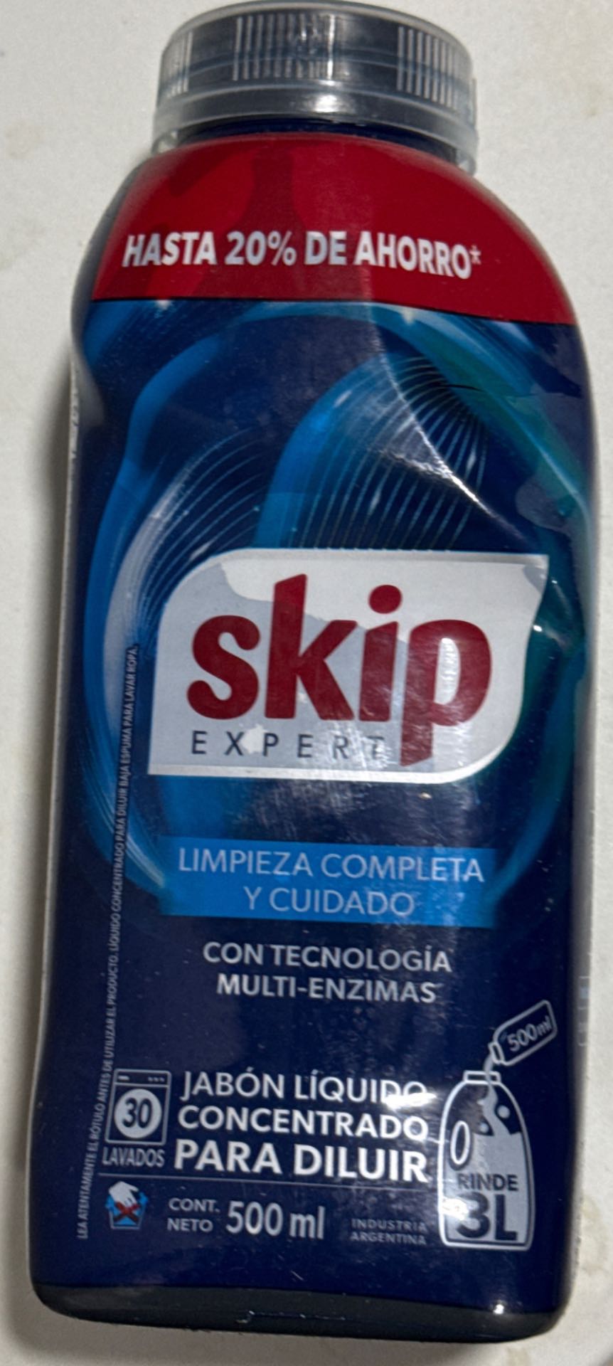 Jabon liquido concentrado