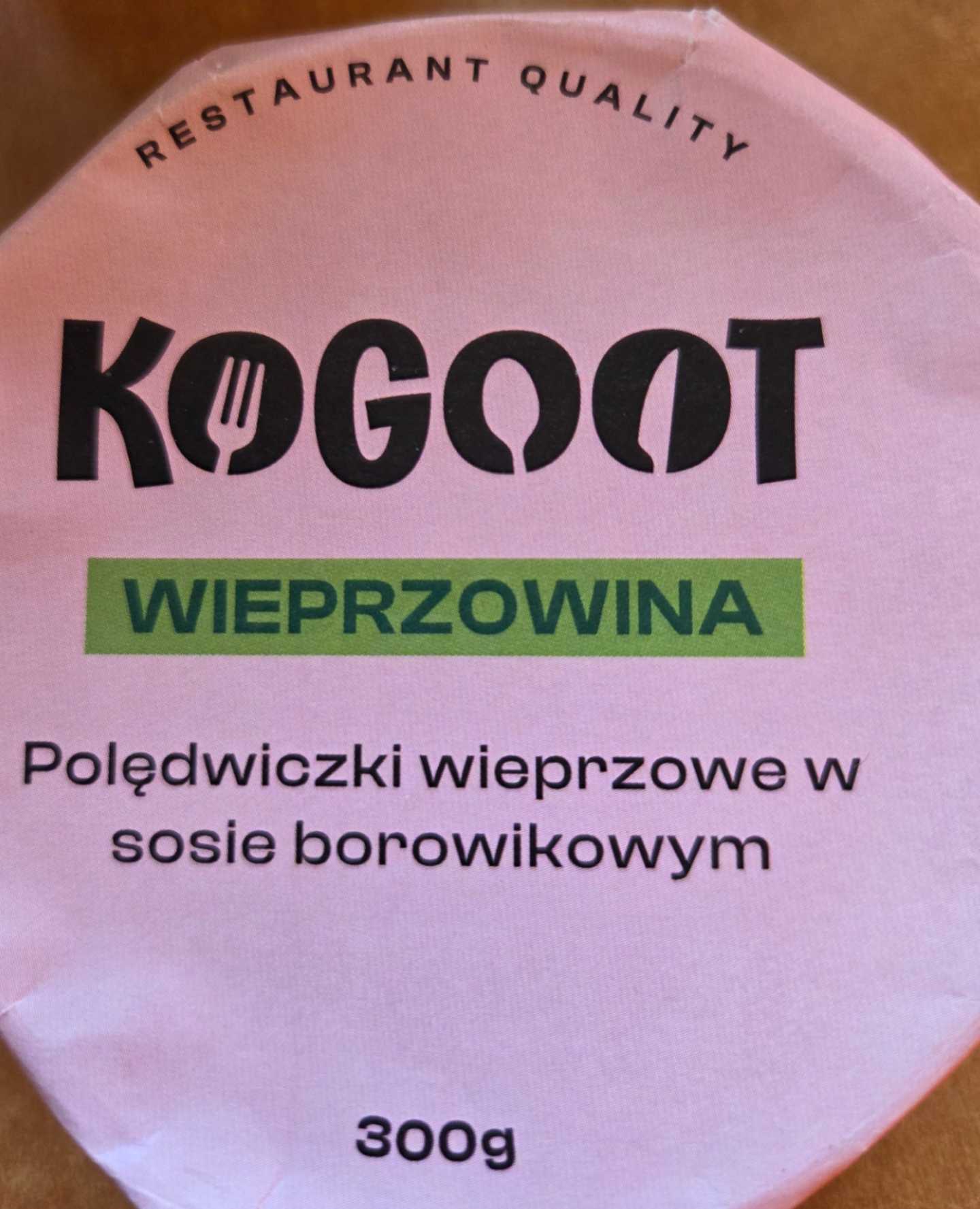 Polędwiczki wieprzowe w sosie borowikowym