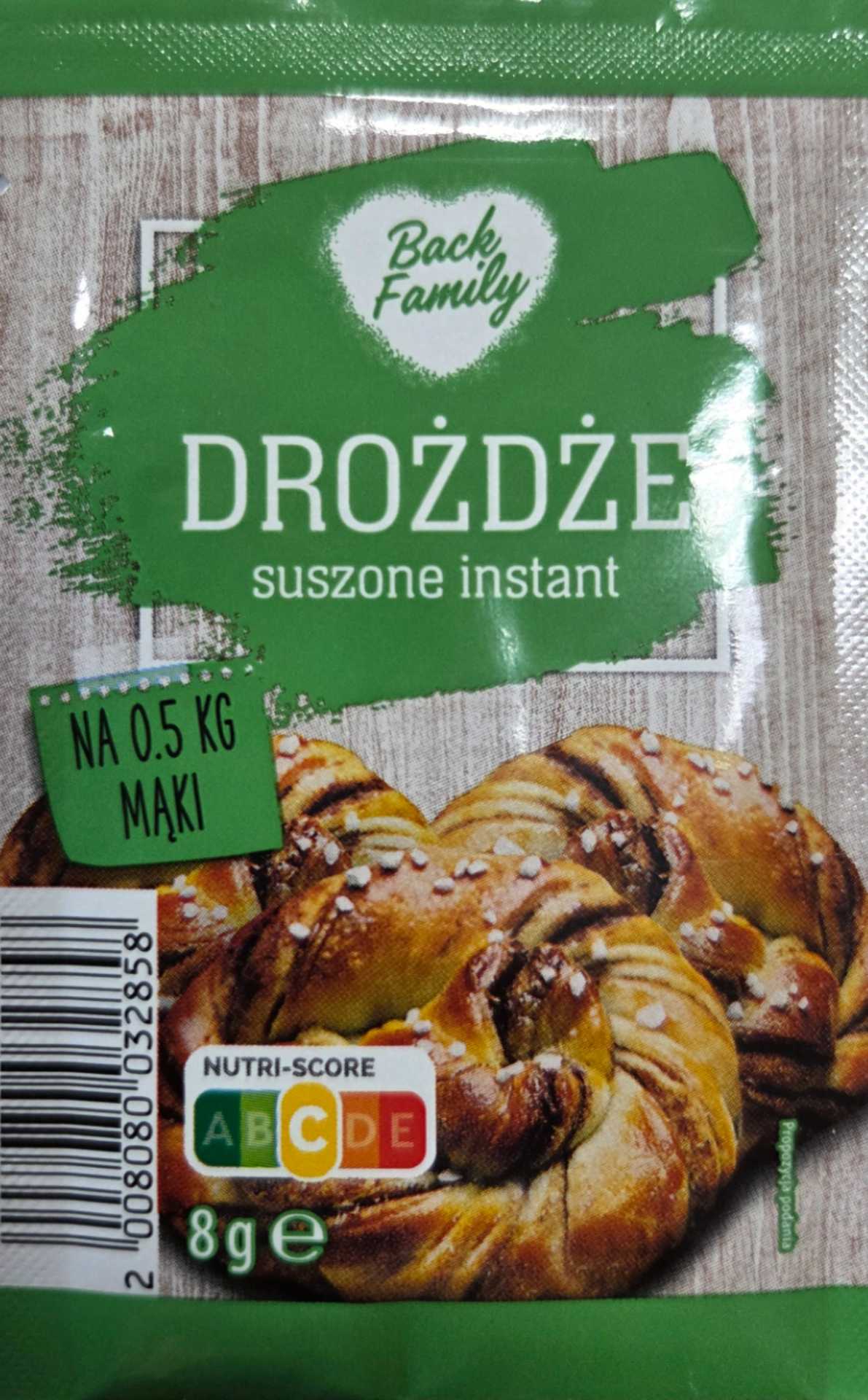 Drożdże suszone instant