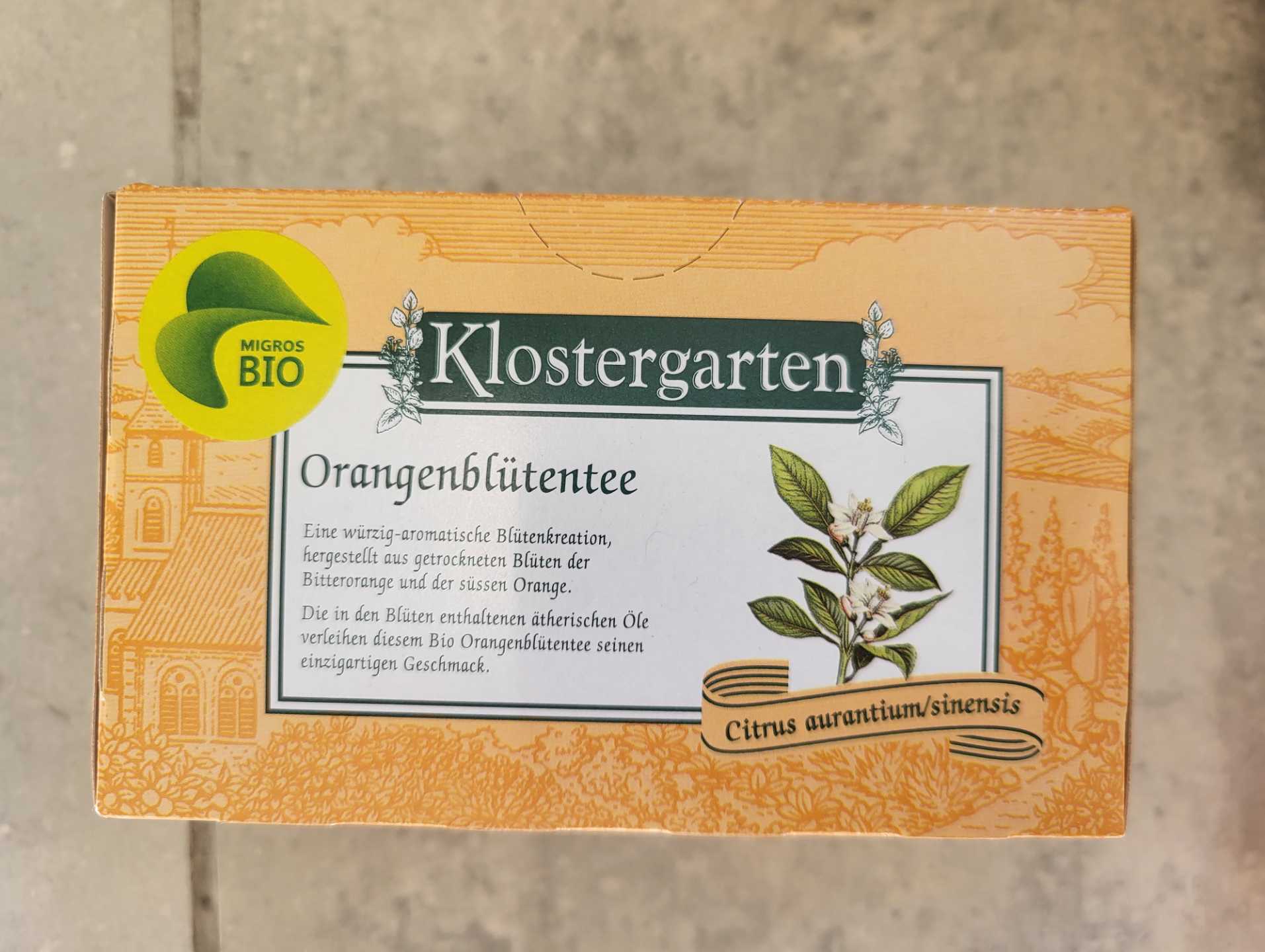 Orangenblütentee