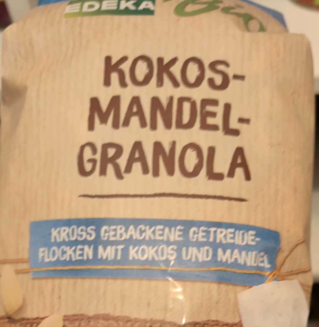 Kokos Mandel Granola