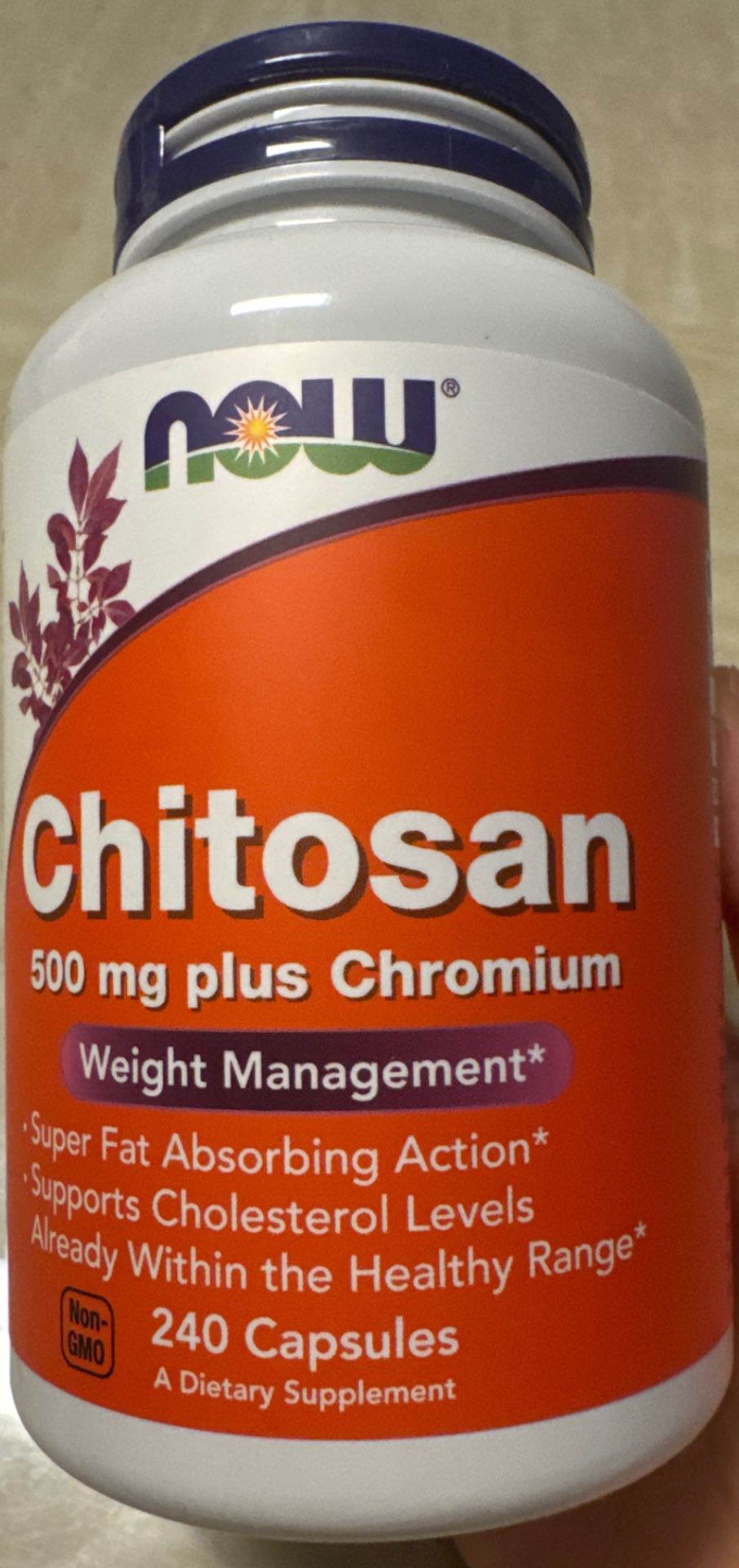 Chitosan 500 mg plus Chromium 240 Capsules