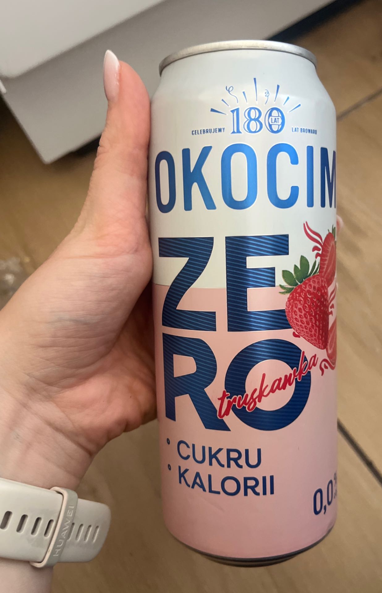 Piwo zero cukru zero kalorii truskawka
