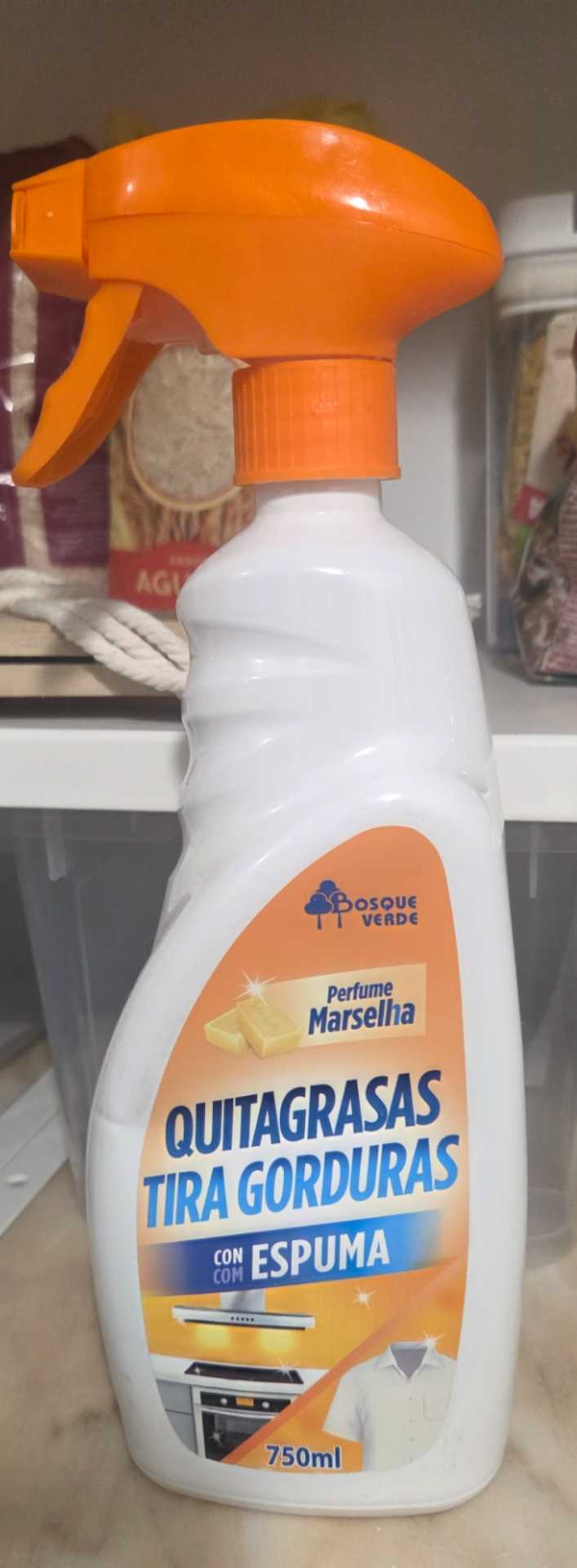 Tira gorduras espuma