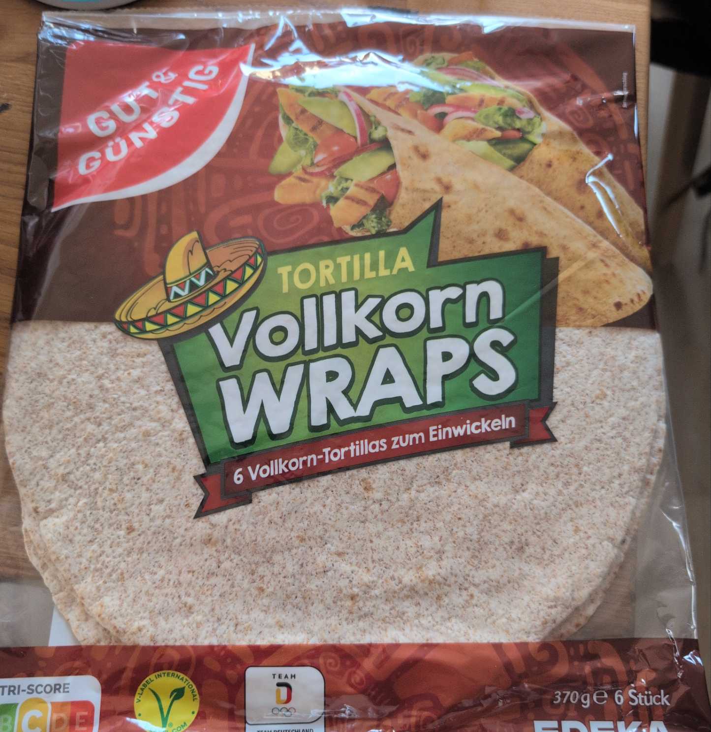 Tortilla Vollkorn Wraps