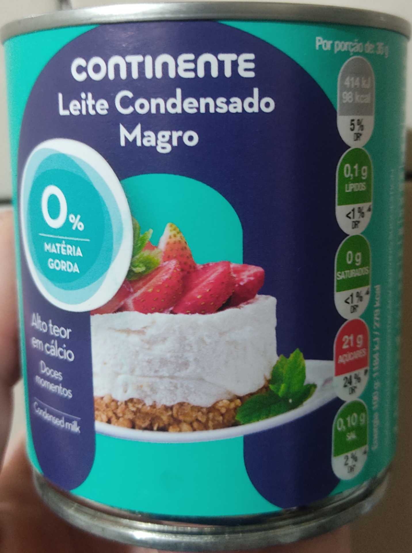 Leite Condensado magro