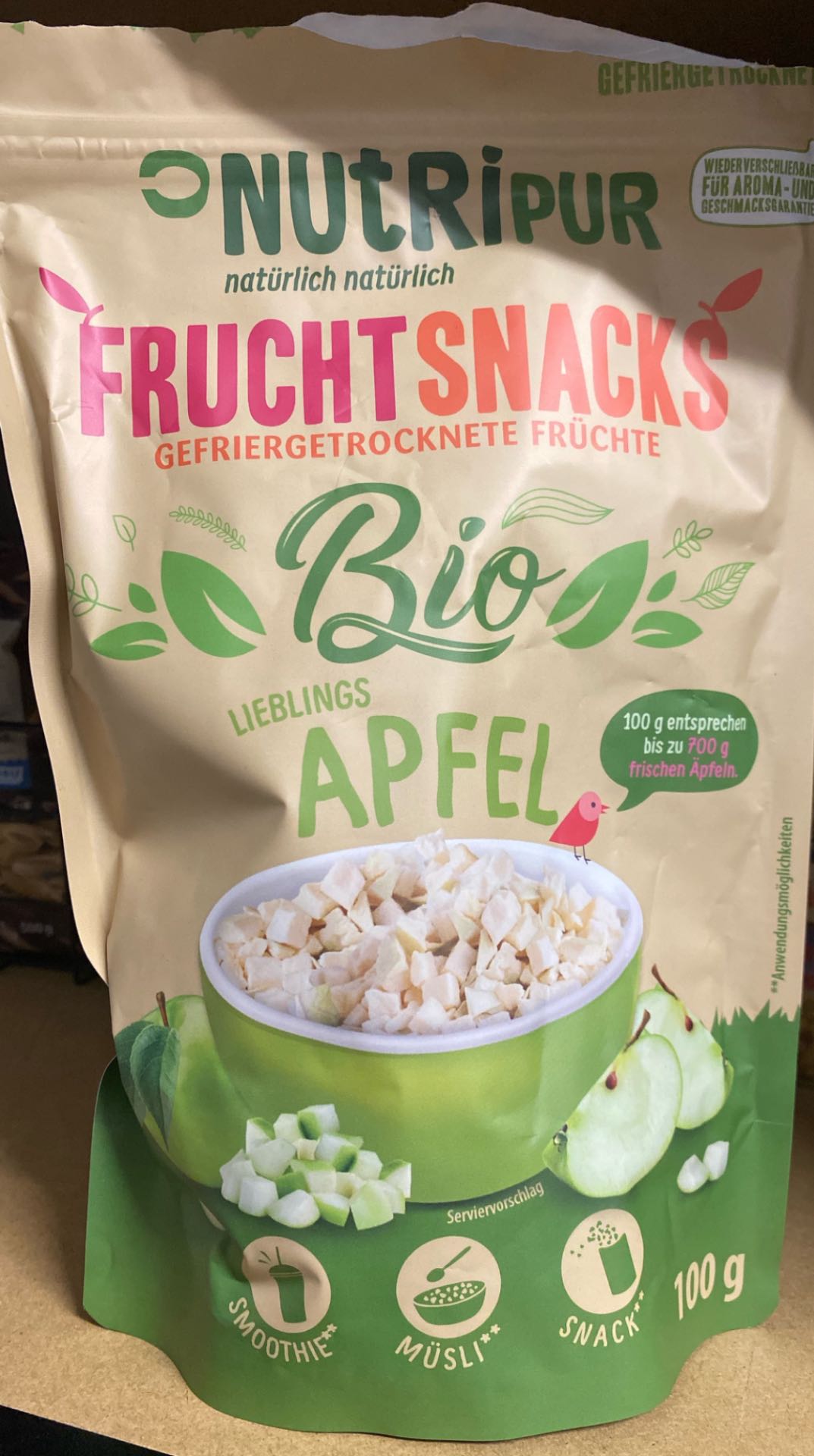 Frucht Snack Apfel