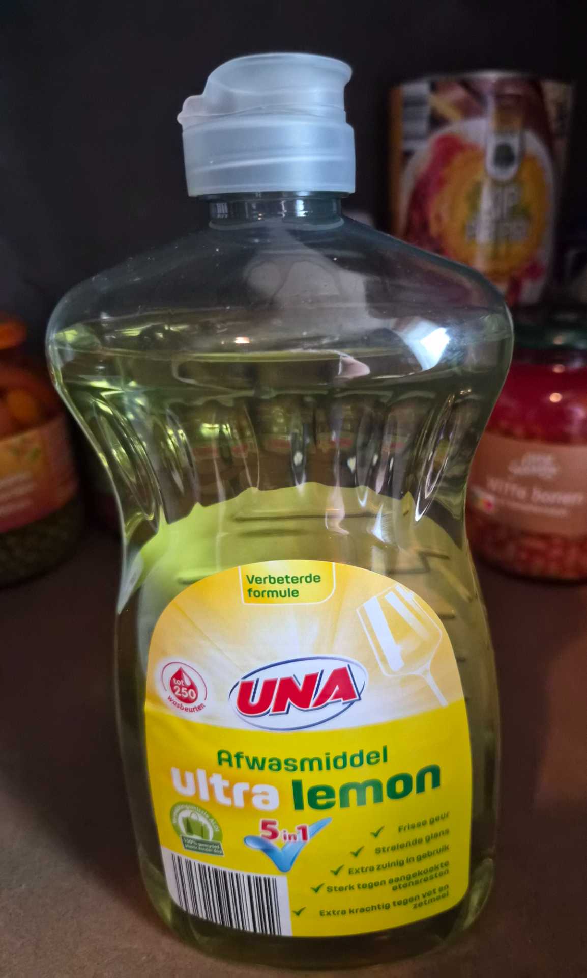 Una afwasmiddel lemon