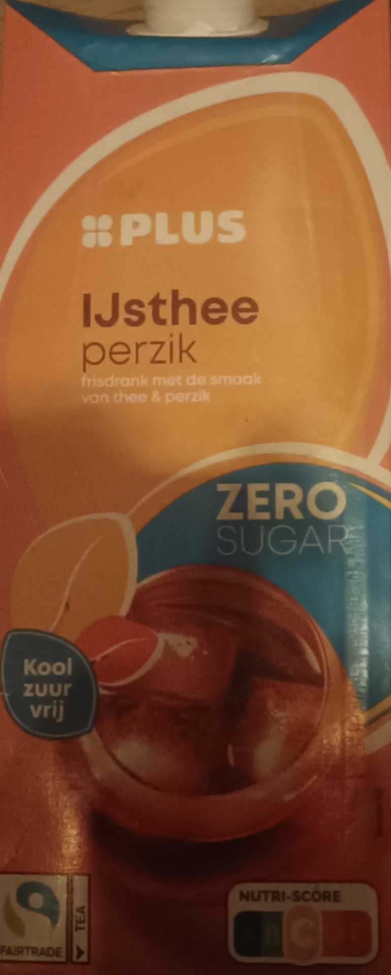 Ijsthee perzik - zero