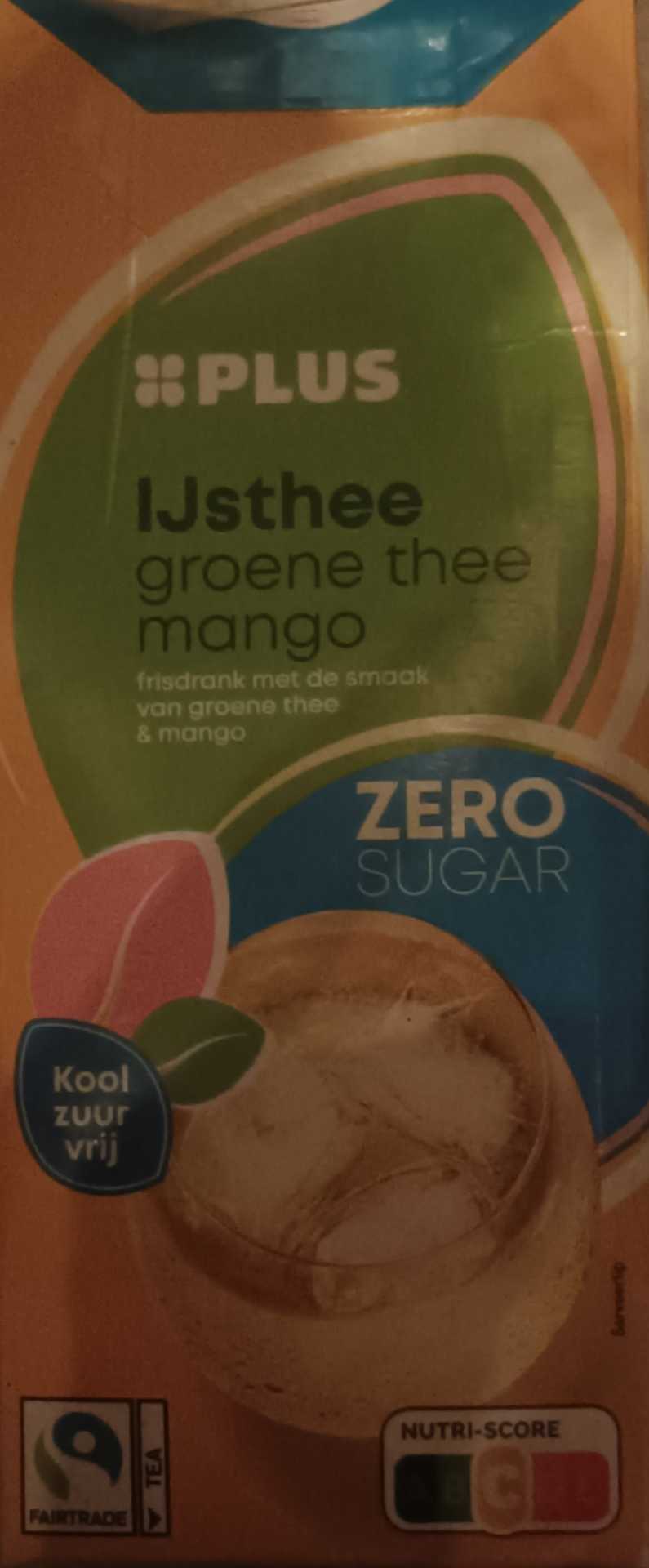 Ijsthee groene thee mango - zero