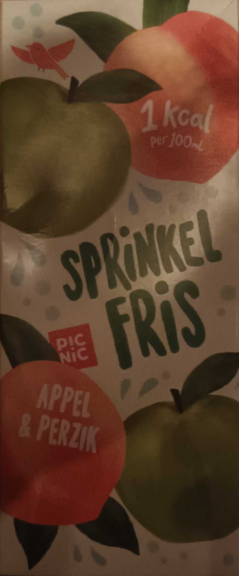 Sprinkel Fris appel perzik