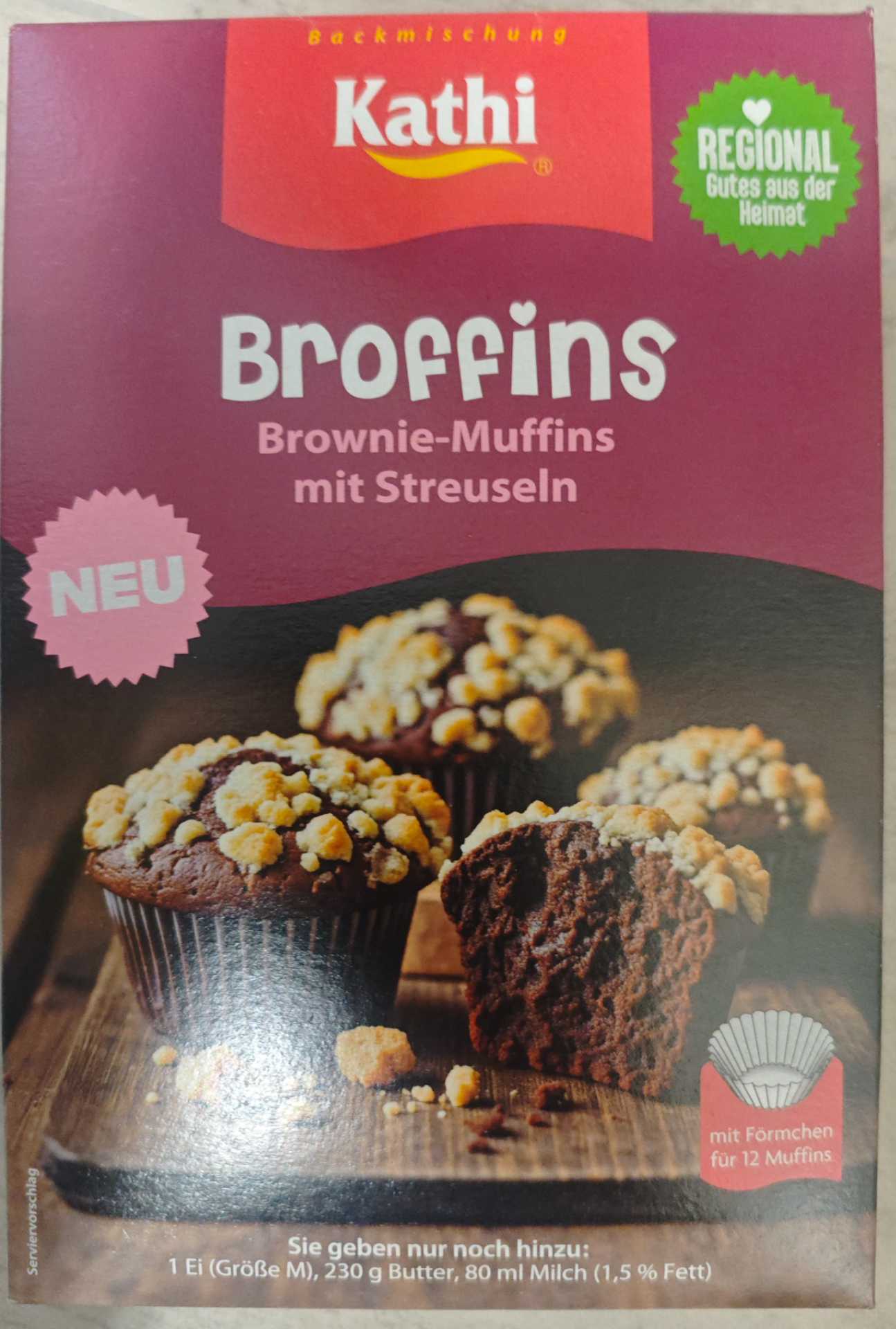 Broffins Brownie-Muffins