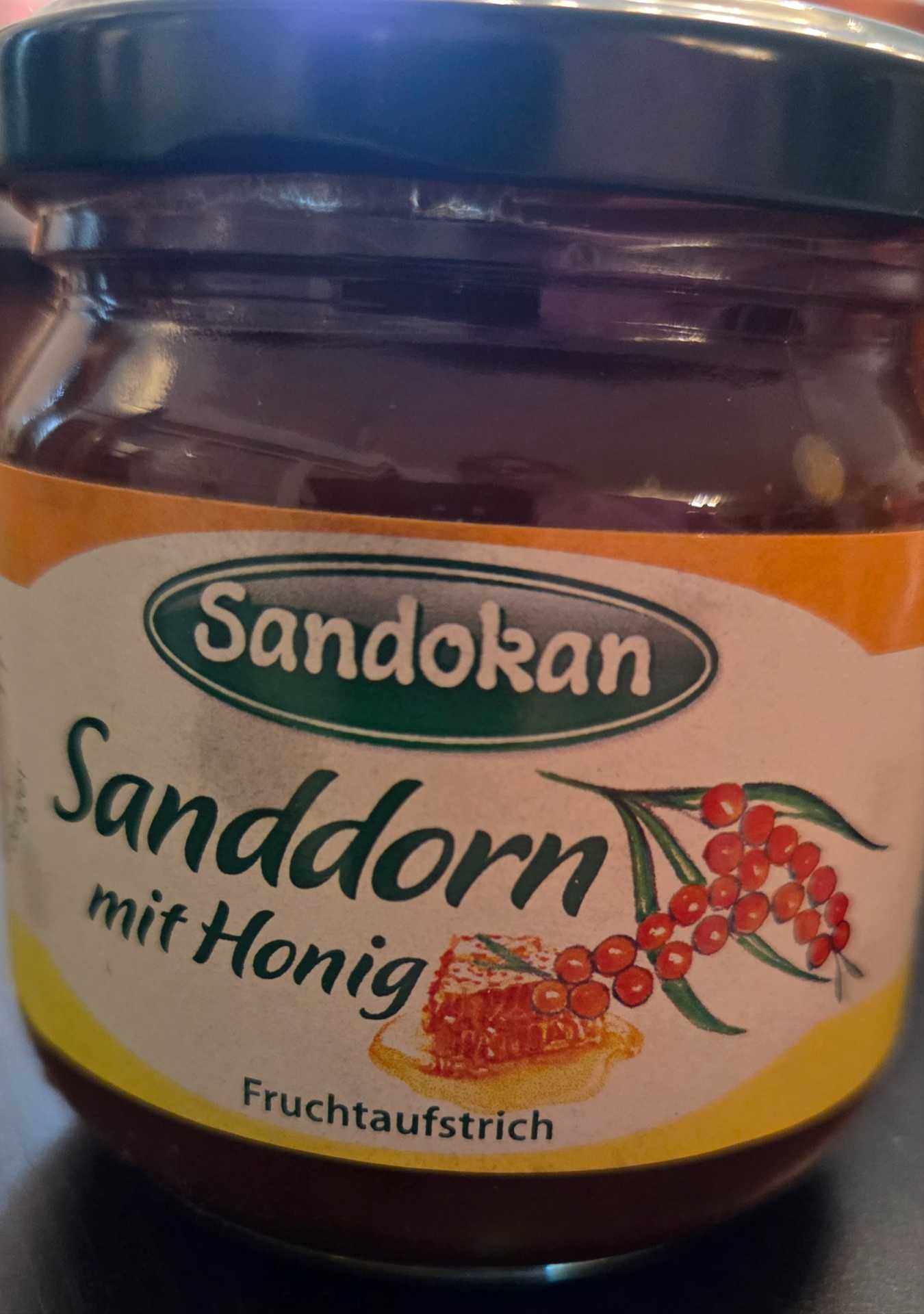 Sandorn mit Honig