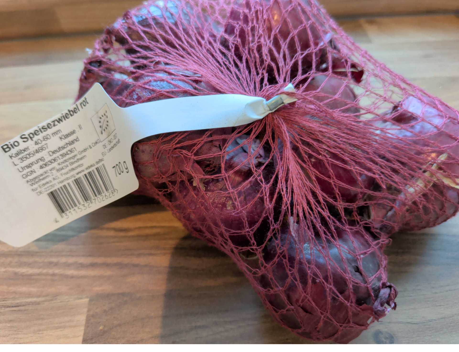 Bio Speisezwiebeln rot