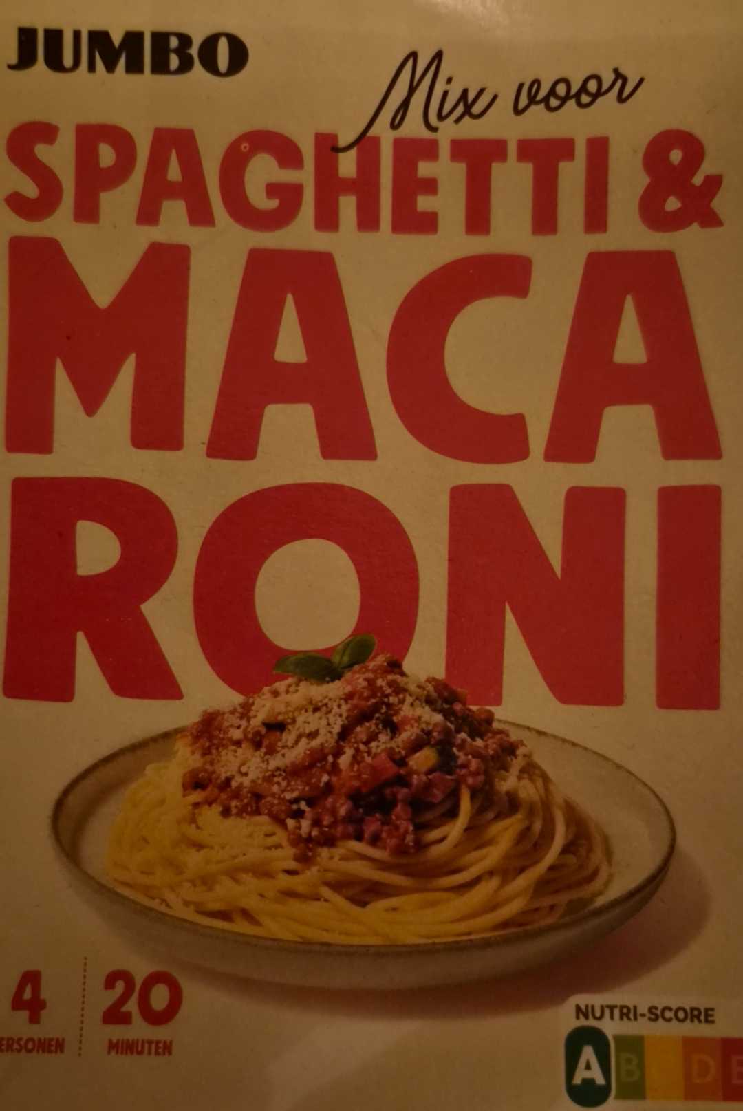 Mix voor spaghetti & macaroni