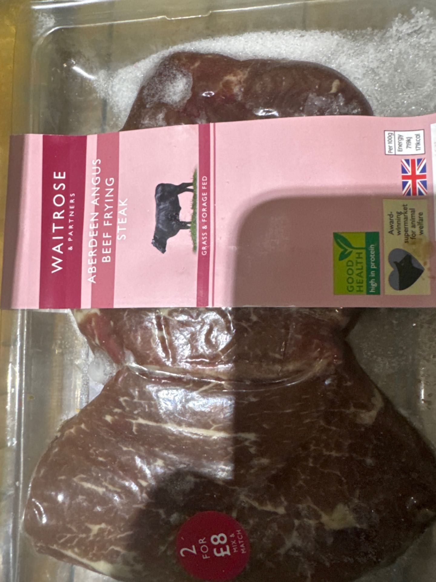 Aberdeen Angus Beef Frying Steak
