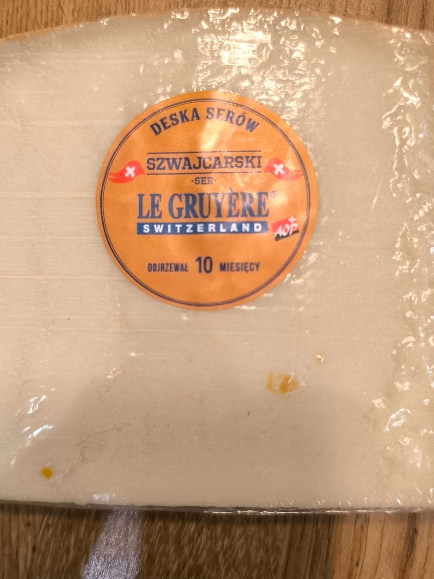 Deska Serów ser Le Gruyere