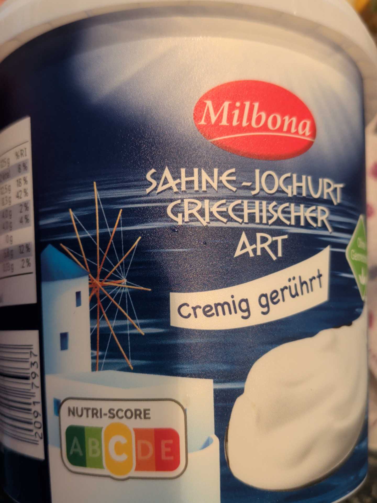 Sahne Joghurt Griechische lrvArt