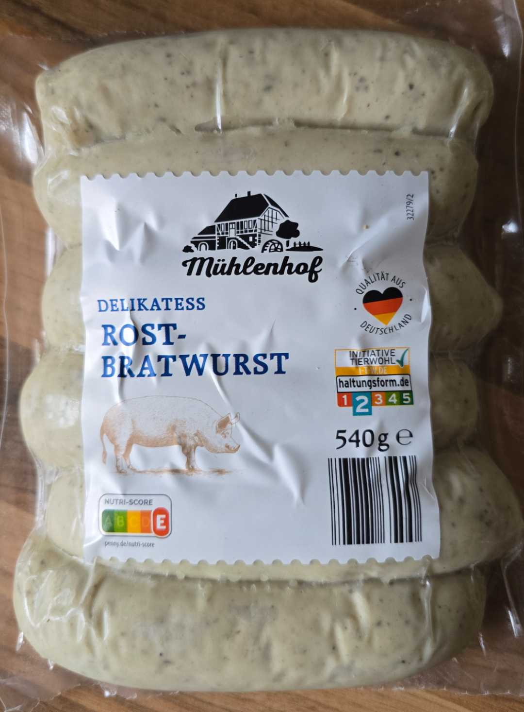Rost-Bratwurst