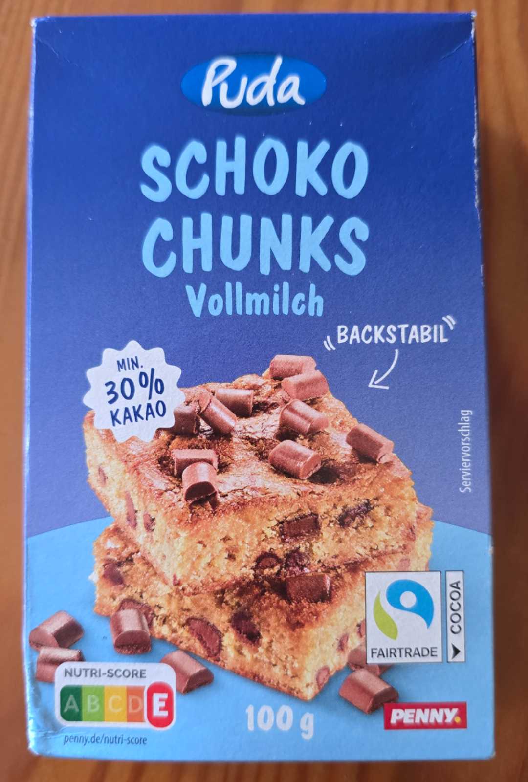 Schoko Chunks Vollmilch