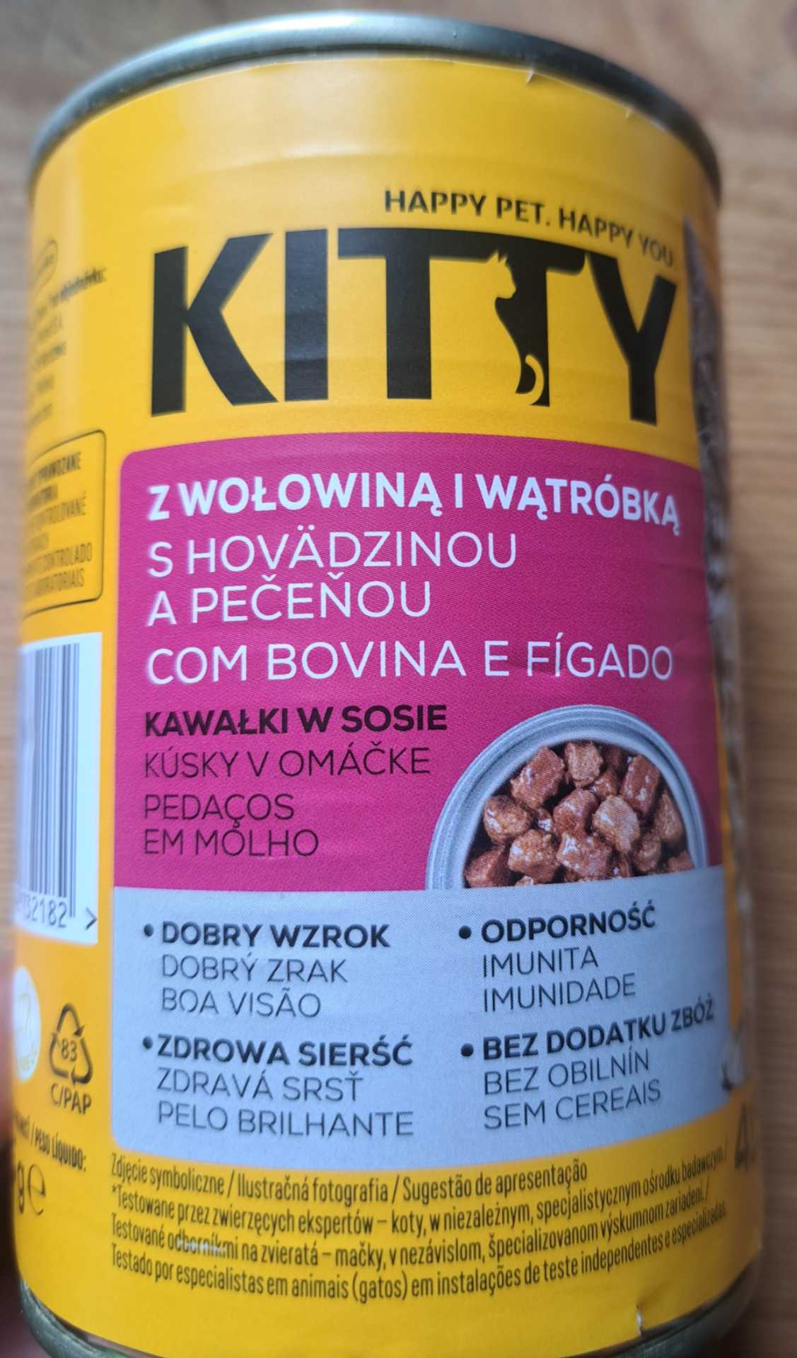 Kitty wolowina z watrobka