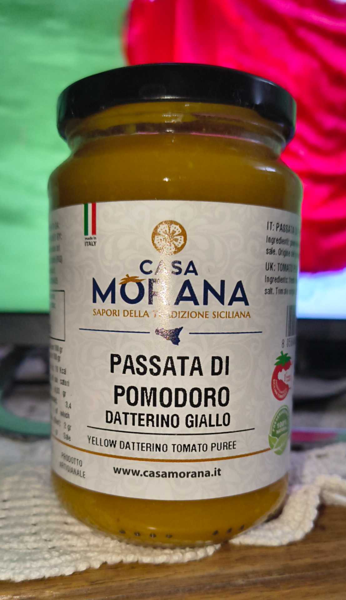 Passata di Pomodoro Datterino Giallo