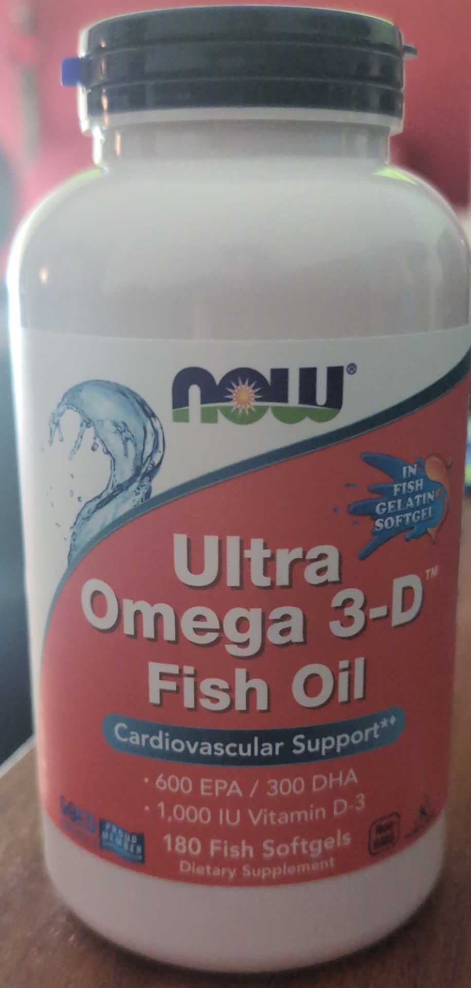 Ultra Omega 3-D Fish Oil
