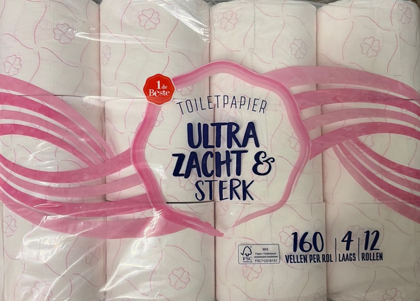 Toiletpapier 4-laags