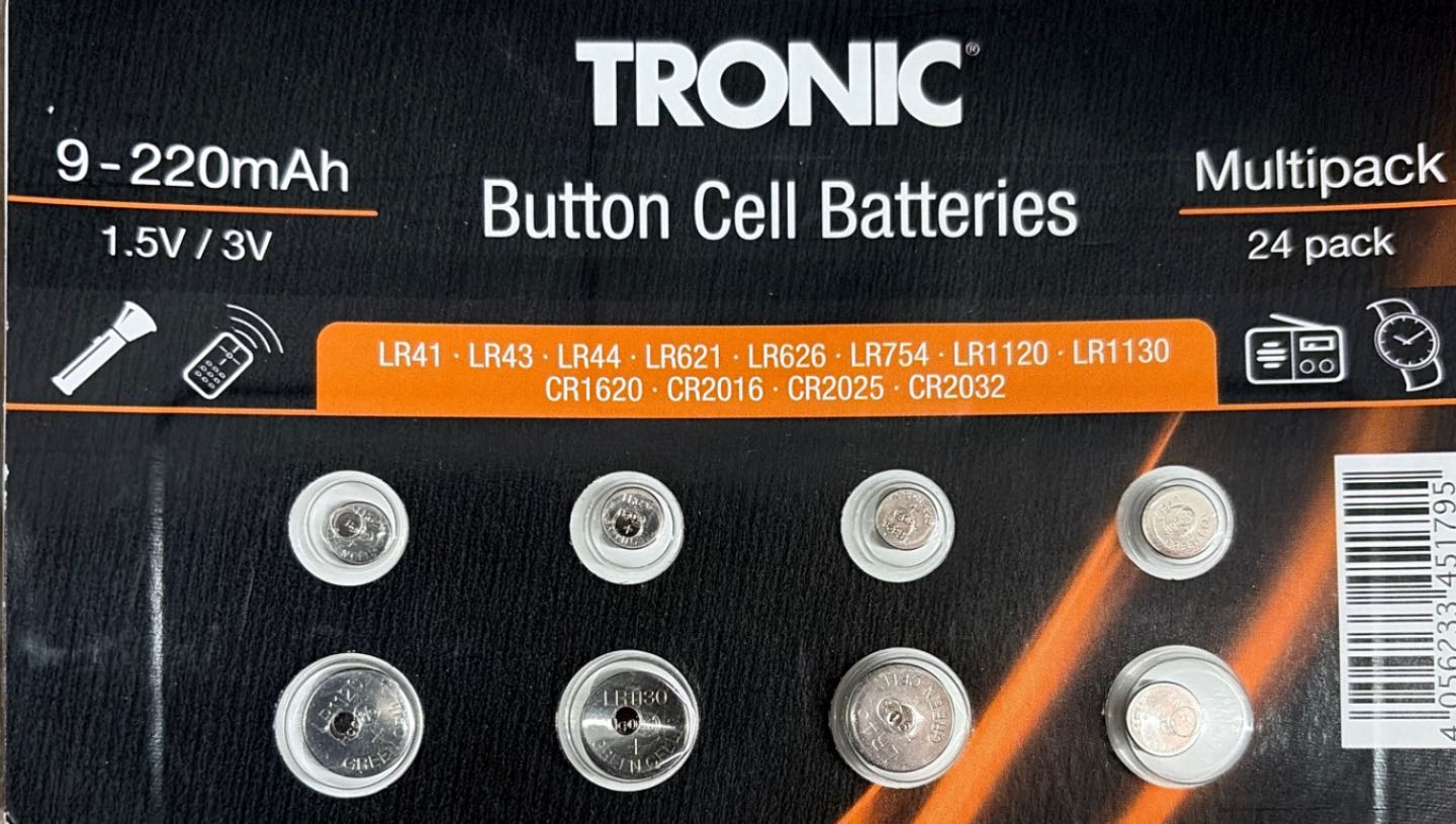 Multipack knoopcel batterij