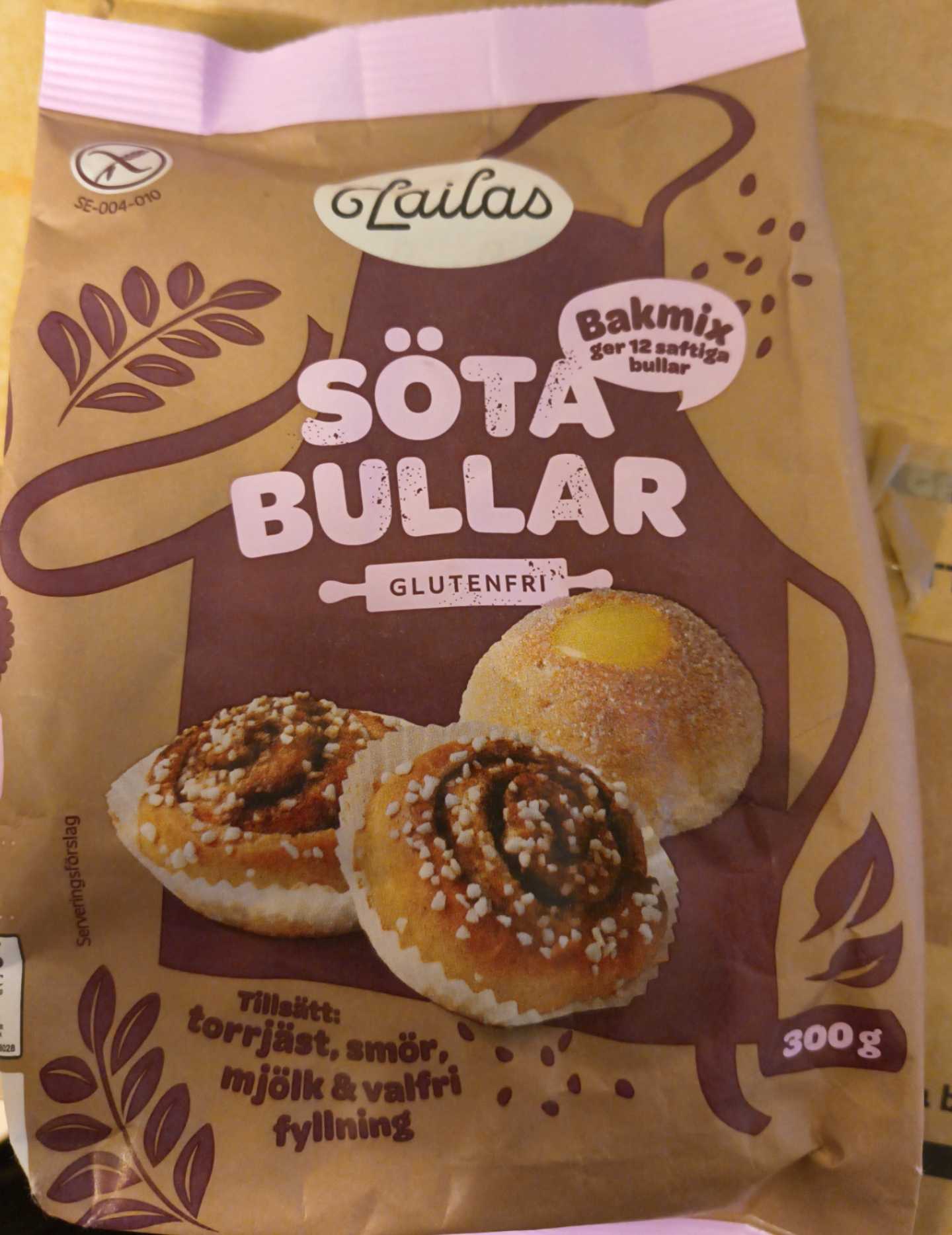 Bakmix Söta bullar