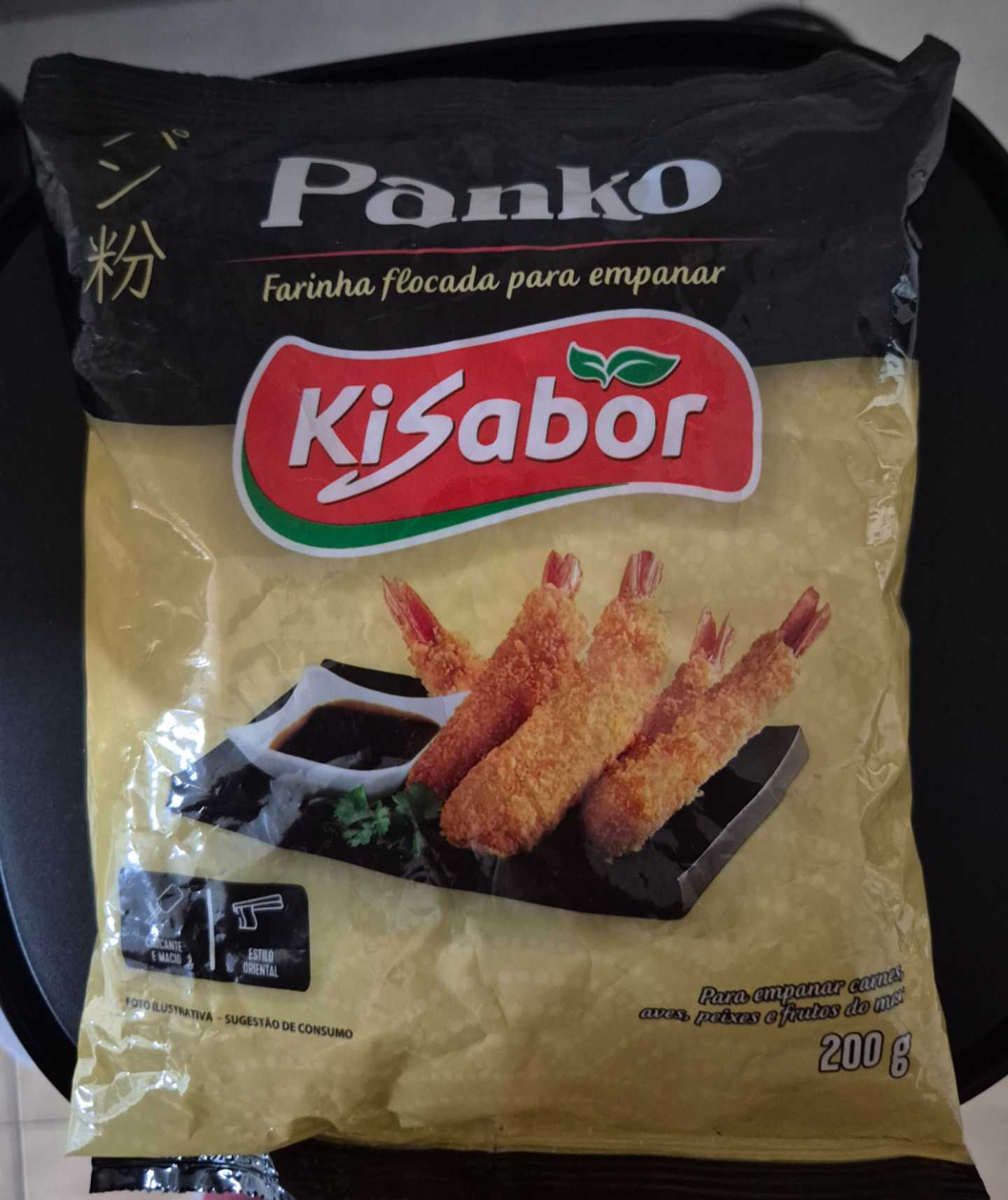 Farinha Panko flocada