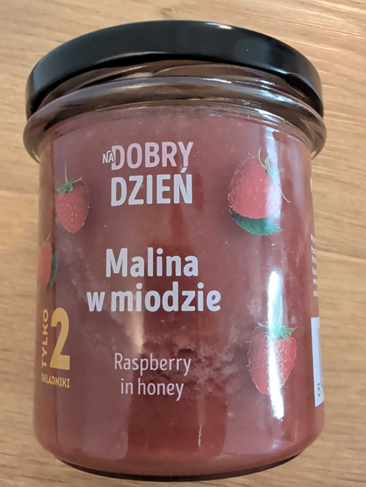Malina w miodzie