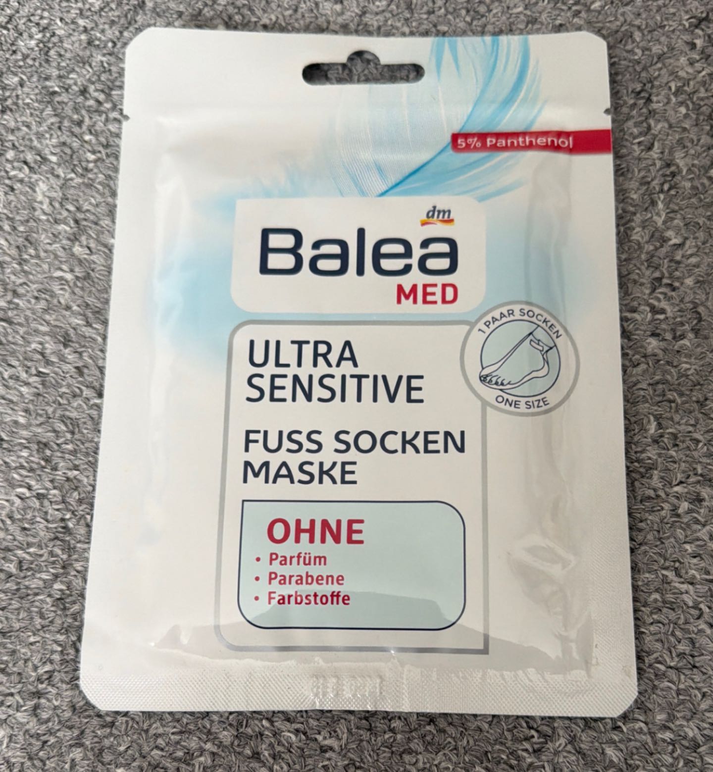 Fuss Socken Maske