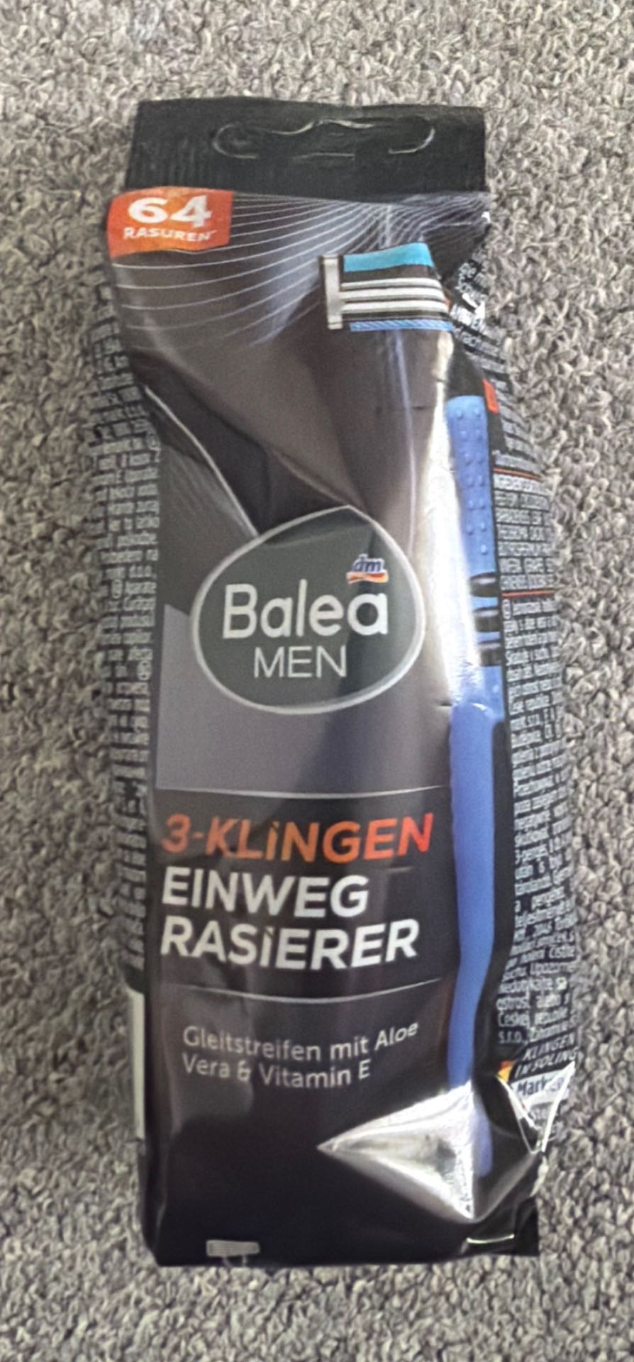 3-Klingen Einweg Rasierer
